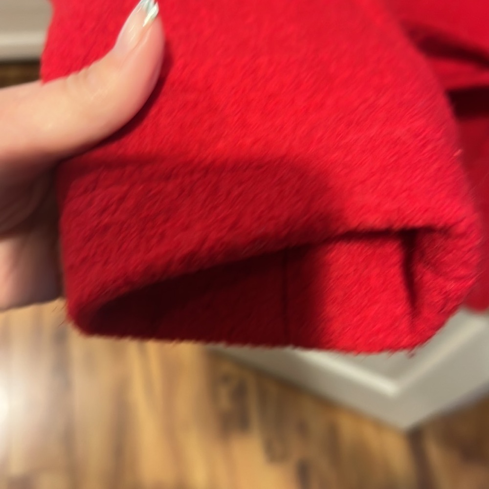 J.Crew Red Wool Jacket - Picture 4 of 6